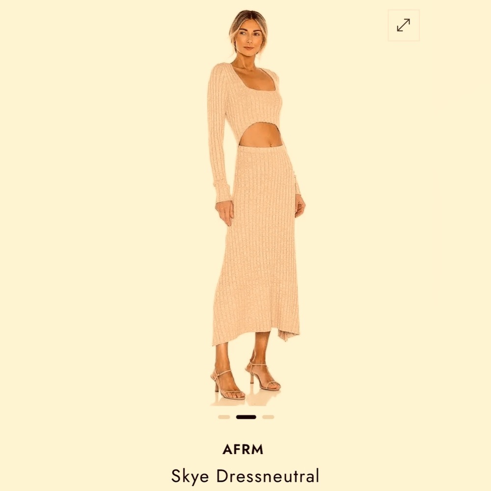 AFRM Skye dressneutral size sm
